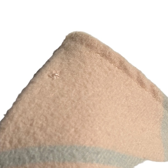 Burberry pink nova check poncho plaid fringe vintage 90s - Picture 4 of 8